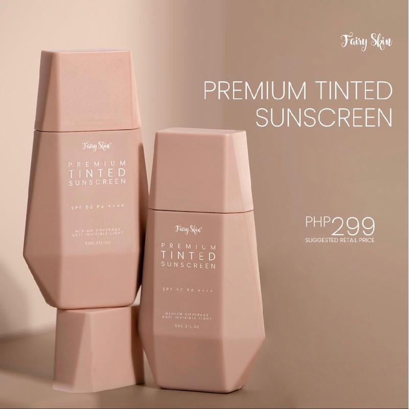 Fairyskin Premium TINTED Sunscreen