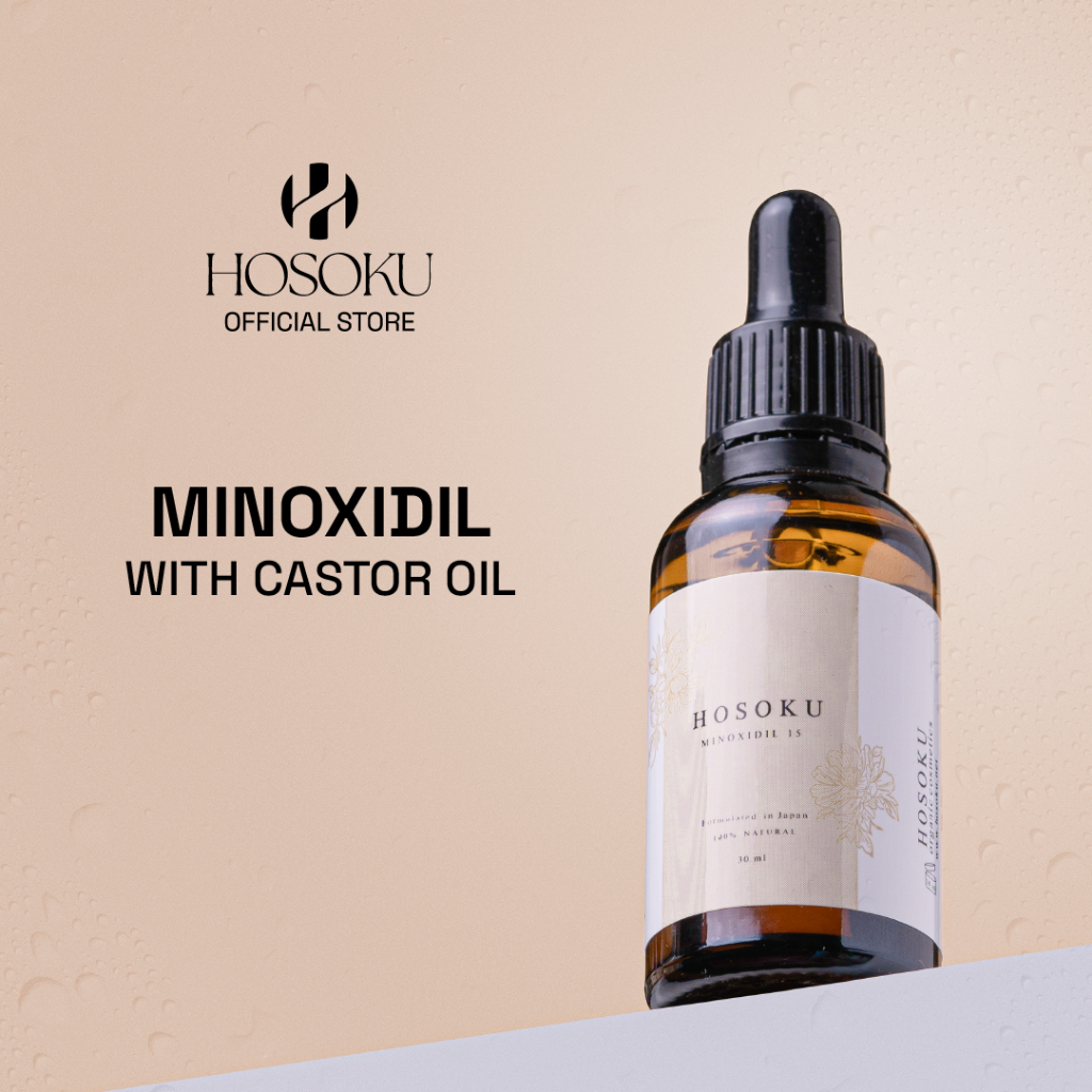 Minoxidil Hosoku Hair Growth(with collagen and castor oil) Hair Grower Hair Growth serum