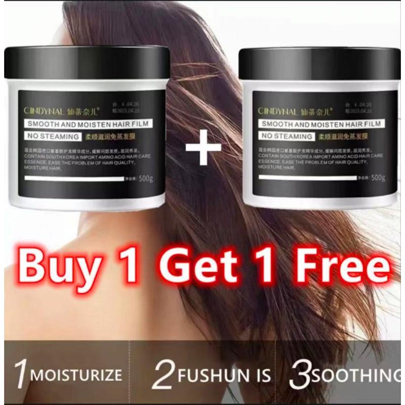 [BUY 1 TAKE 1] Hair Treatment Mask Soft Smooth Deep Repair Moisturizing Repair Damage & Restore