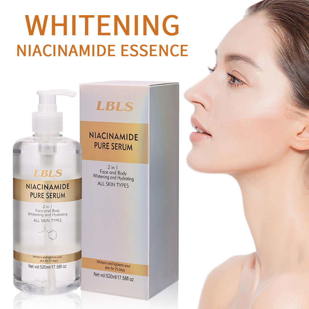 LBLS NIACINAMIDE Pure Serum Face and Body Moisturizes Whitening Skin 520ml