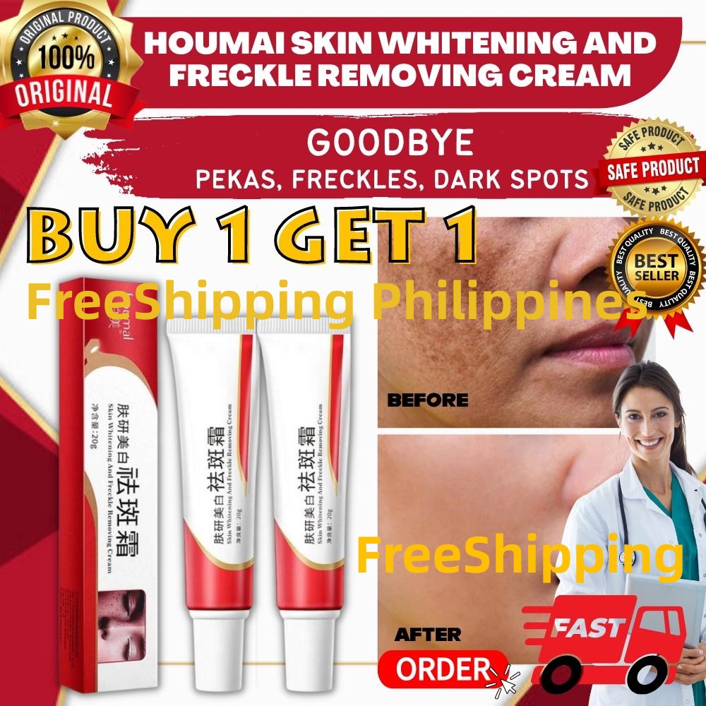 FreeShipping Philippines Melasma Cream Buy1Take1 Pekas Remover Skin Whitening Moisturizing Anti-Freckle Collagen