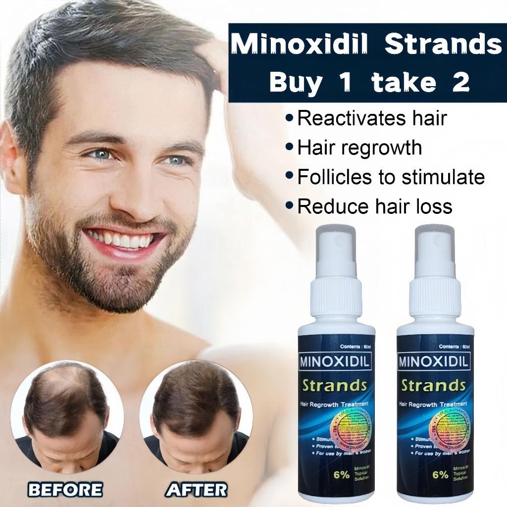 FreeShipping BUY 1 TAKE 1 Minoxidil Strands 6% Minoxidil Topical Solution Hair Grower beard Grower