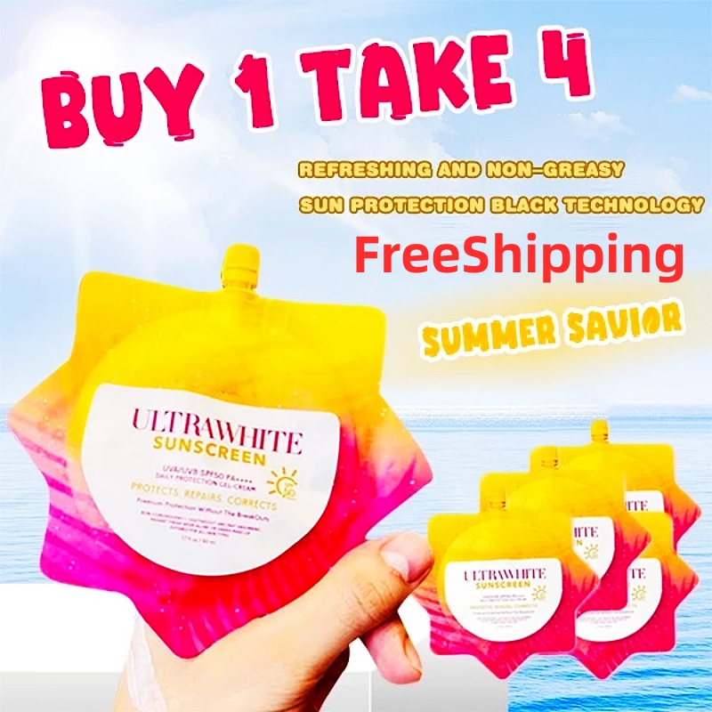 BUY 1 TAKE2 Hikari Ultra White Sunscreen with SPF50 PA++++ Protection 50ml FreeShipping