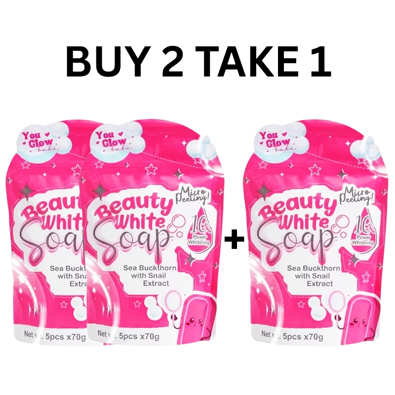 Freeshipping BUY 5 TAKE 5=10PCS YOU GLOW BABE BEAUTY WHITE SOAP Cleansing Skin Repair Skin Care Body Freeshipping